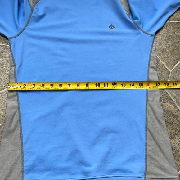 Coolibar Men’s Short Sleeve UPF 50+ Rash Guard - Picture 11 of 15